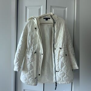 Women's White Winter Jacket